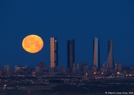 Superluna en Madrid